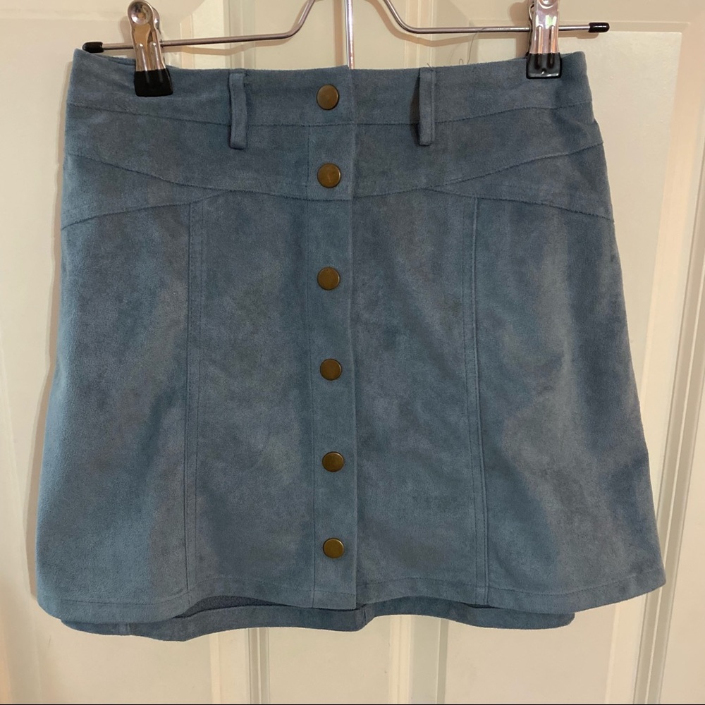 Altar’d State Button Down Skirt